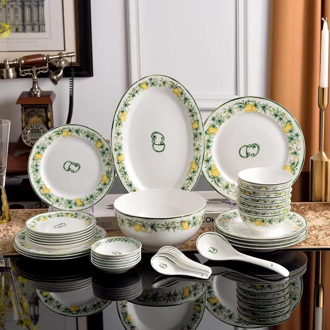 Dior dinner set 36 pieces